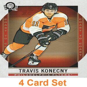 Travis Konecny Philadelphia Flyers NHL Hockey Card Collection
